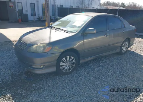 2006 Toyota Corolla S from USA, damaged, VIN 2T1BR32E66C635201